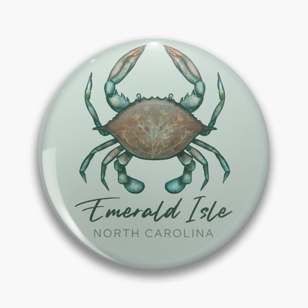 Item preview, Emerald Isle North Carolina SC Blue Crab designed and sold by carolinafound.