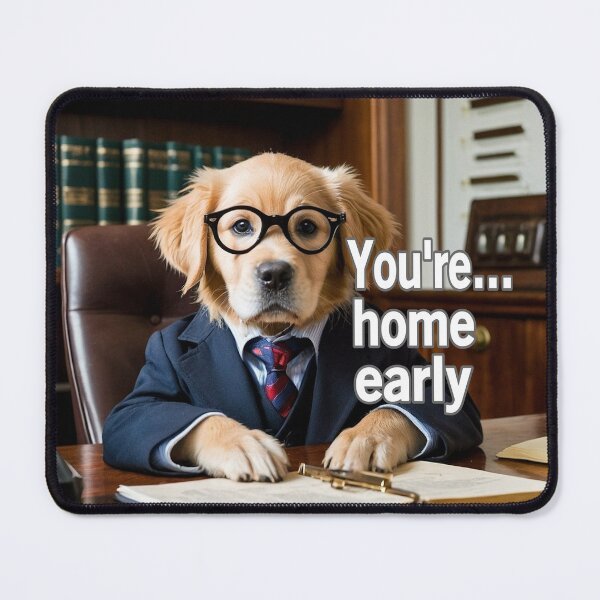 Item preview, You're Home Early designed and sold by Surreallytee.
