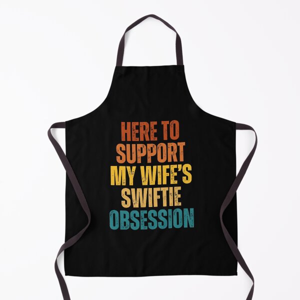 Item preview, Here To Support My Wife's Swiftie Obsession, Swiftie Gift, Swiftie Husband Gift designed and sold by throuplescorner.