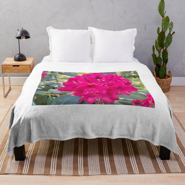 Item preview, Red rhododendron designed and sold by lusiakotowska.