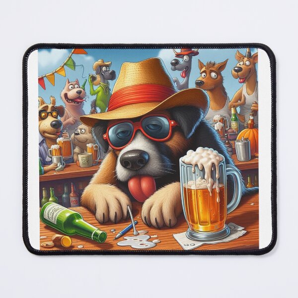 Item preview, The effects of alcohol on dog designed and sold by Picsgalleryai.