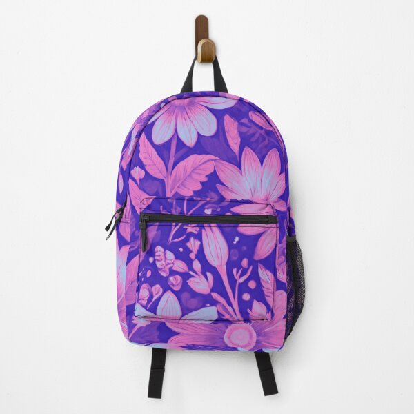 Item preview, Pink Petal Dreams: Floral Pattern in Pink and Purple designed and sold by GrizzlyCollective.
