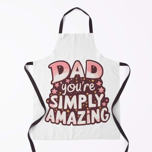Item preview, Simply Amazing Dad - Whimsical Father's Day Typography Art designed and sold by HahaHandlesHub.