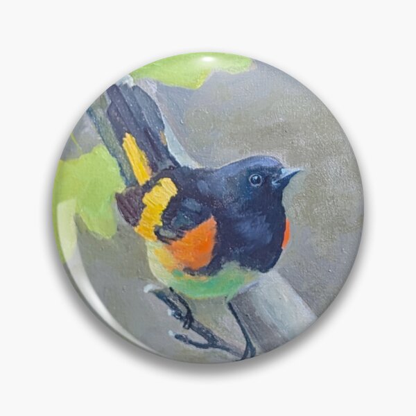 Item preview, American Redstart, bird designed and sold by Carlos Taylor.