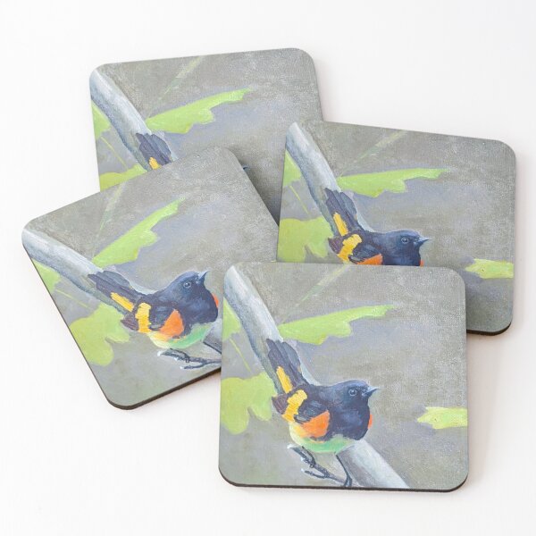 Item preview, American Redstart, bird designed and sold by Carlos Taylor.