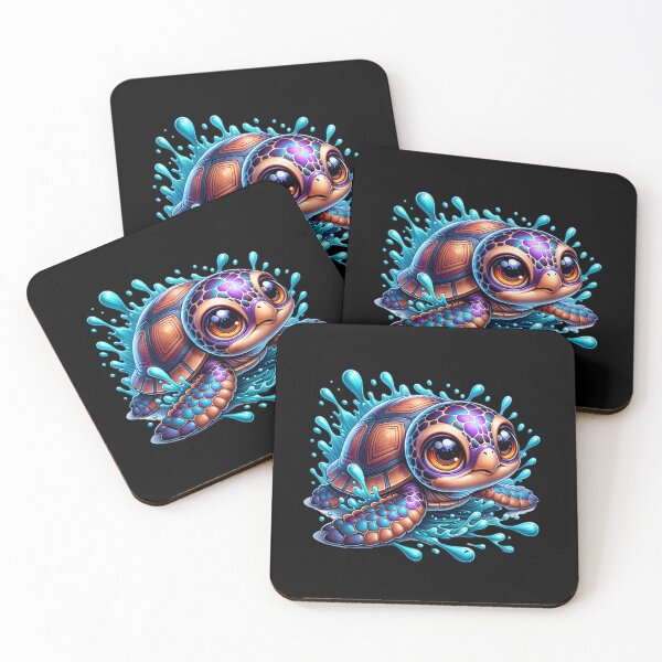 Item preview, Little Turtle - Baby turtle - Turtle drawing - Turtle for kids designed and sold by JansenGS.