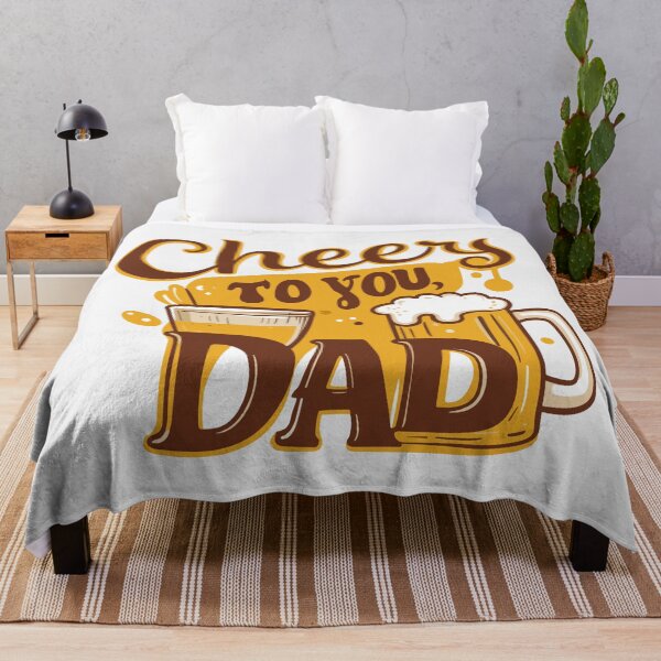 Item preview, Cheers to You, Dad! Classic Pub-Inspired Father's Day Artwork designed and sold by HahaHandlesHub.