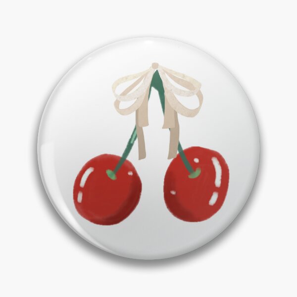 Item preview, Cherries with White Ribbon designed and sold by roseglo.