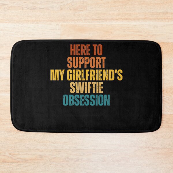 Item preview, Here To Support My Girlfriends's Swiftie Obsession, Swiftie Gift, Swiftie Husband Gift designed and sold by throuplescorner.