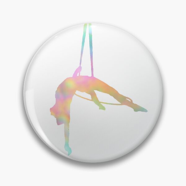 Item preview, Aerial Hoop Back Bendy Silhouette designed and sold by KotasCreations.