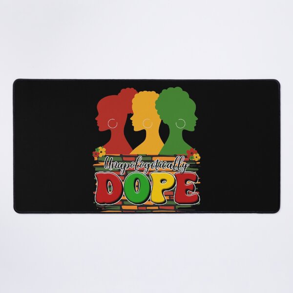 Item preview, Unapologetically Dope Black Woman Afro Black History designed and sold by GroovyFusion.