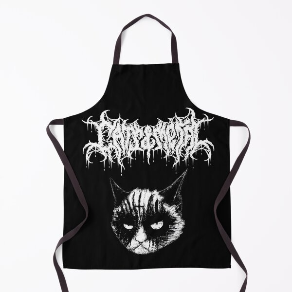 Item preview, Grumpy Cats and Metal Logo designed and sold by catsandmetal666.