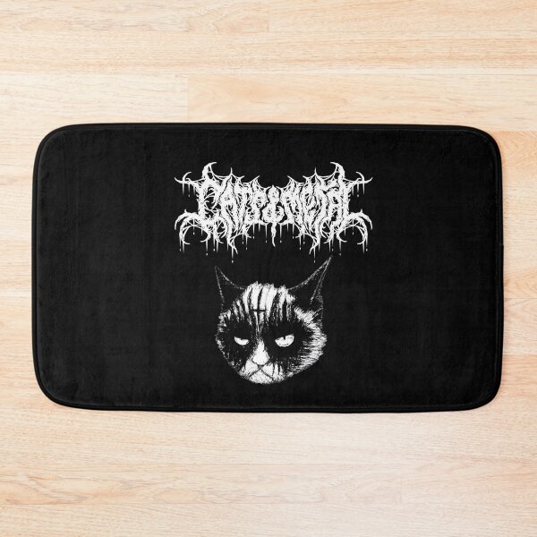 Item preview, Grumpy Cats and Metal Logo designed and sold by catsandmetal666.