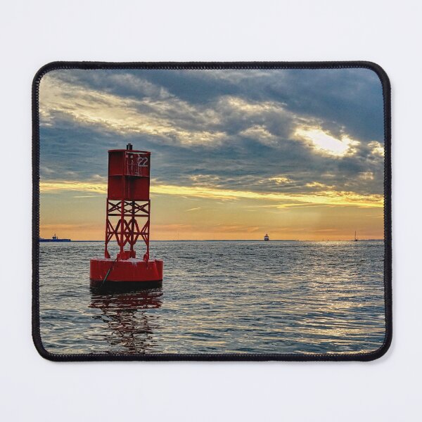 Item preview, Sunset at Red Channel Marker 22 designed and sold by ShorelineImages.