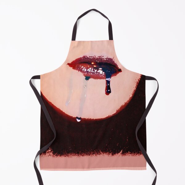 Item preview, Abstract photography sensual pink and burgundy mouth designed and sold by Carré Comme Orange.