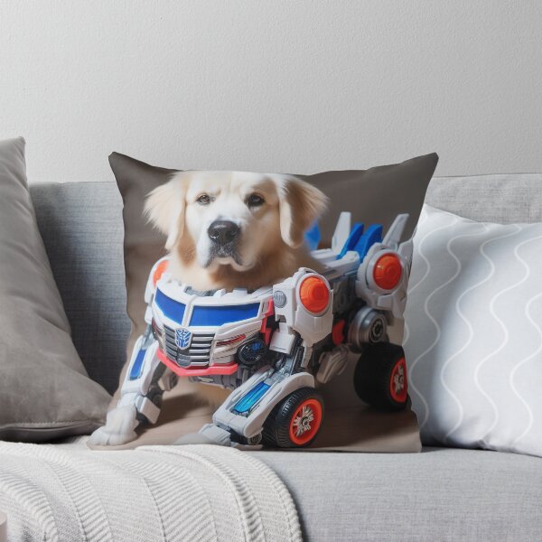 Item preview, Golden Retriever Transformer designed and sold by ai-topshots.