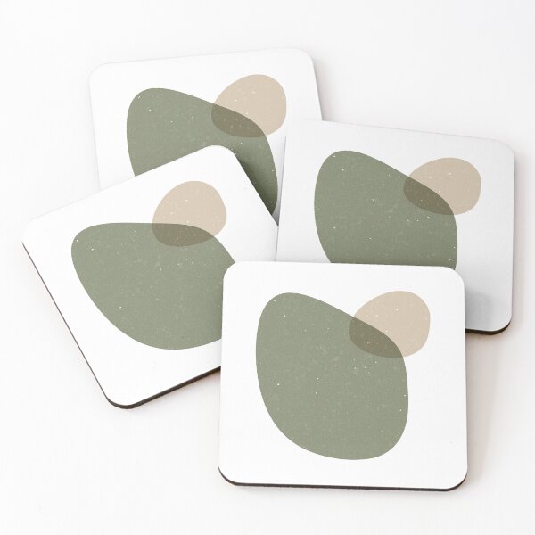 Item preview, Béziama Colorida I - Snow, Sage, Coral designed and sold by Irene Estelle.