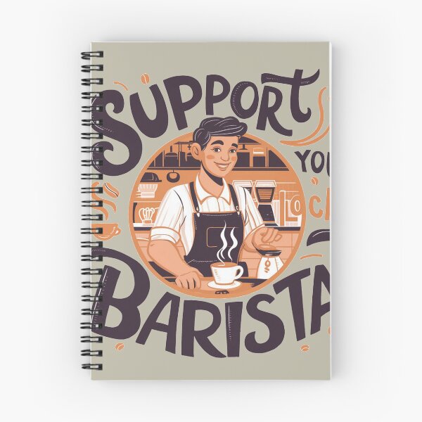 Item preview, Support your-Barista designed and sold by Ronika World.