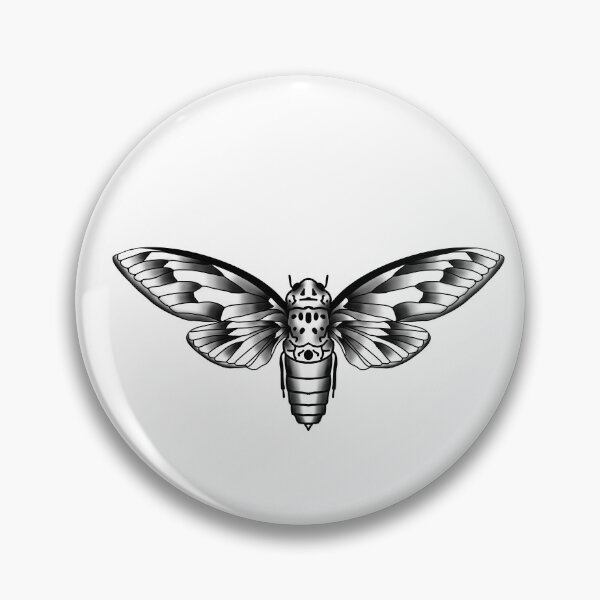 Item preview, Cicada Vintage Tattoo designed and sold by MystiqueButique.
