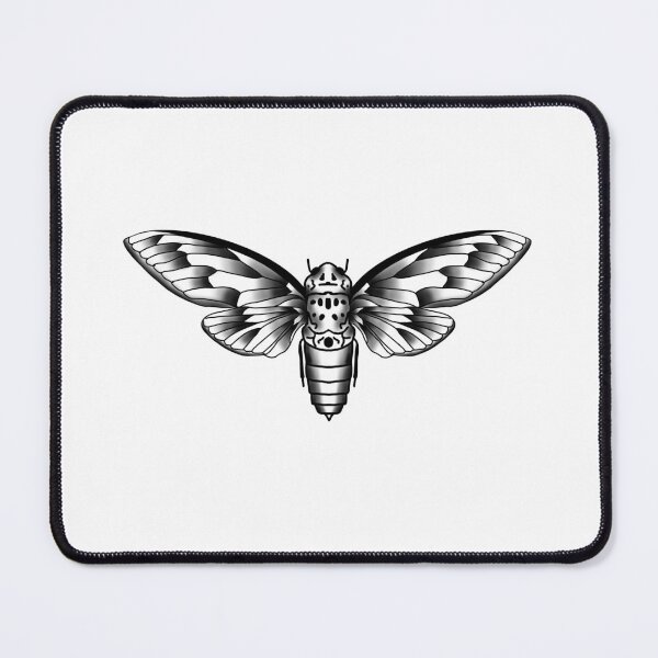Item preview, Cicada Vintage Tattoo designed and sold by MystiqueButique.