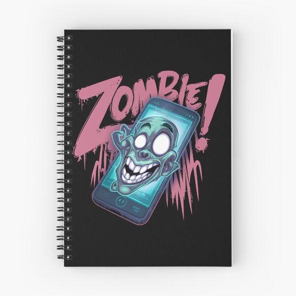 Item preview, Zombie Smartphone Addiction Design designed and sold by Quirky Shirts.