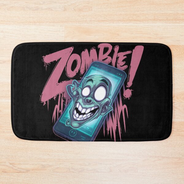 Item preview, Zombie Smartphone Addiction Design designed and sold by Quirky Shirts.
