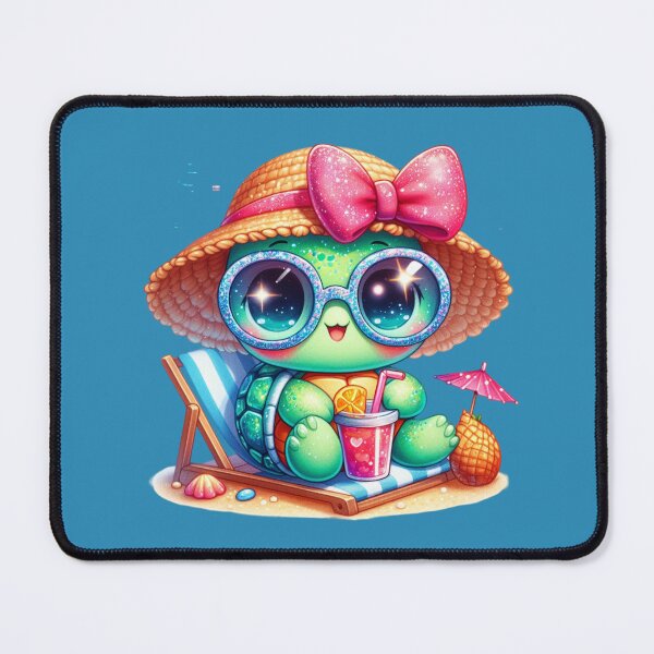 Item preview, summer turtle designed and sold by LunettaShop.