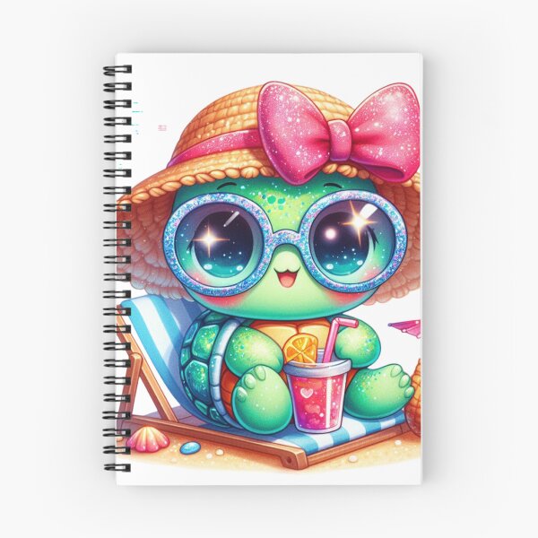 Item preview, summer turtle designed and sold by LunettaShop.