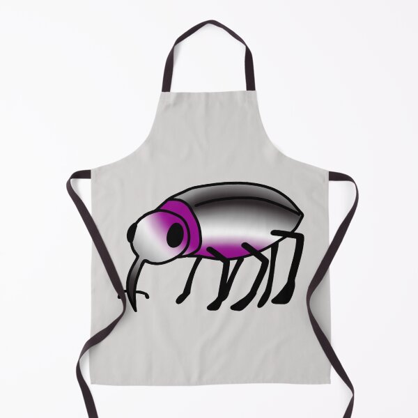 Item preview, Pride Flag Asexual Weevil Beetle designed and sold by doodledont.