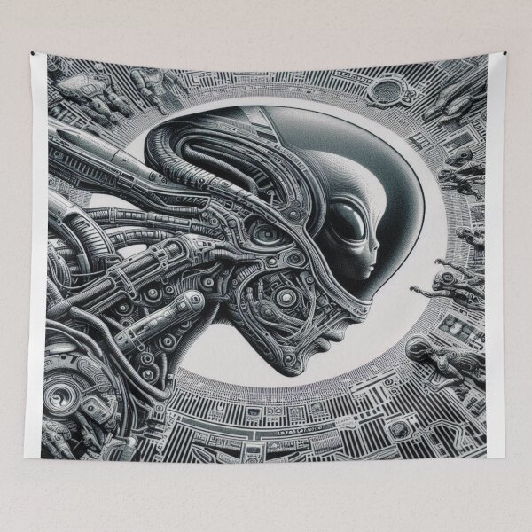Item preview, A.I. Alien Engineering designed and sold by NicolasRojas.