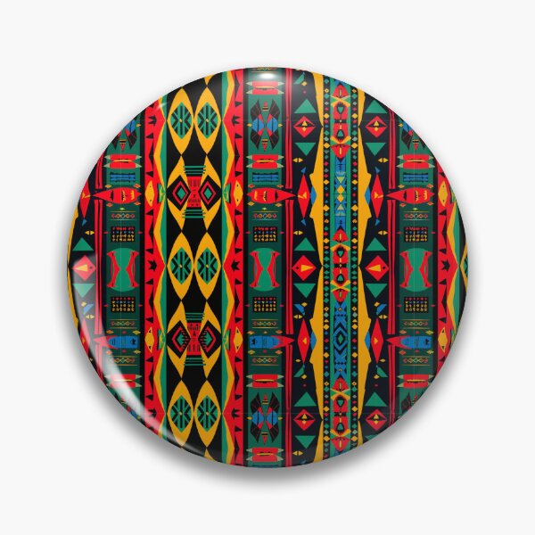 Item preview, Colorful African Tribal Pattern designed and sold by CleverboyDsgns.