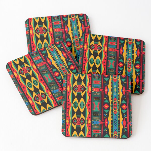 Item preview, Colorful African Tribal Pattern designed and sold by CleverboyDsgns.
