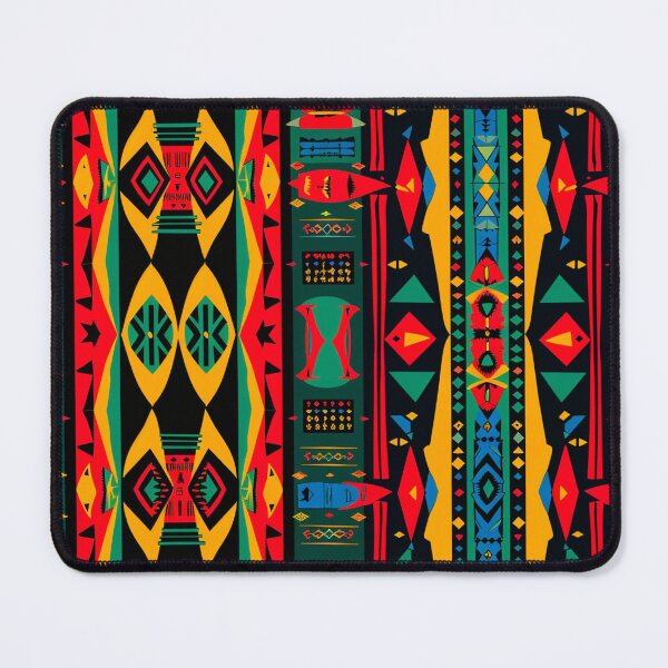 Item preview, Colorful African Tribal Pattern designed and sold by CleverboyDsgns.