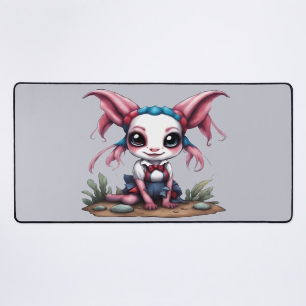 Item preview, Harley The Axolotl, Product Colour: Cloud Grey designed and sold by Midnight Veil Designs.