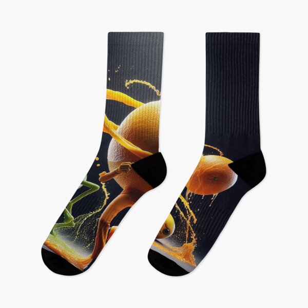 Item preview, Dancing Citrus Fruits designed and sold by ai-topshots.