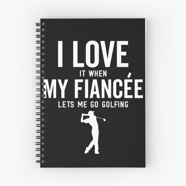 Item preview, I Love It When My Fiancee Lets Me Go Golfing Funny Golf Mens designed and sold by clothesy7.