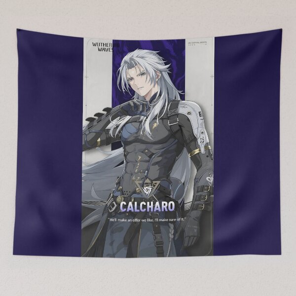 Item preview, Wuthering Waves - Calcharo Character Official Poster designed and sold by Krimsy.