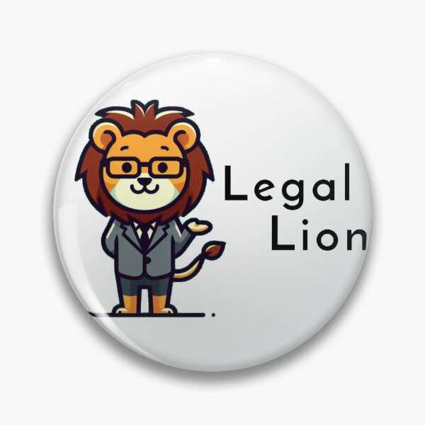 Item preview, Legal Lion designed and sold by Fin-Animals.