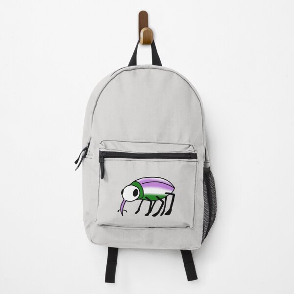 Item preview, Pride Flag Genderqueer Weevil Beetle designed and sold by doodledont.