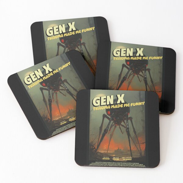Item preview, Gen X - Trauma Made Me Funny designed and sold by DesignsbyDugar.