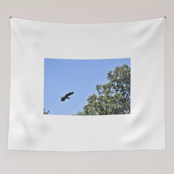Item preview, A heron in flight designed and sold by FoxGlove5.