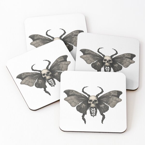 Item preview, Skull Moth designed and sold by MetalThreads-UK.