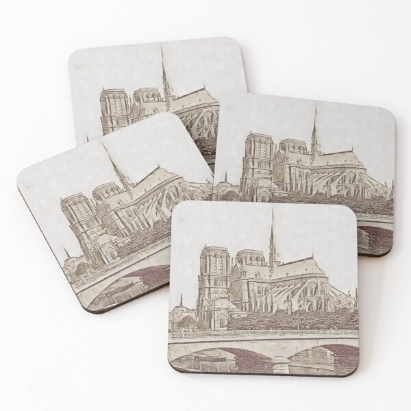 Item preview, Landmarks in France, Notre-Dame, Paris, France designed and sold by CulturalCurios.