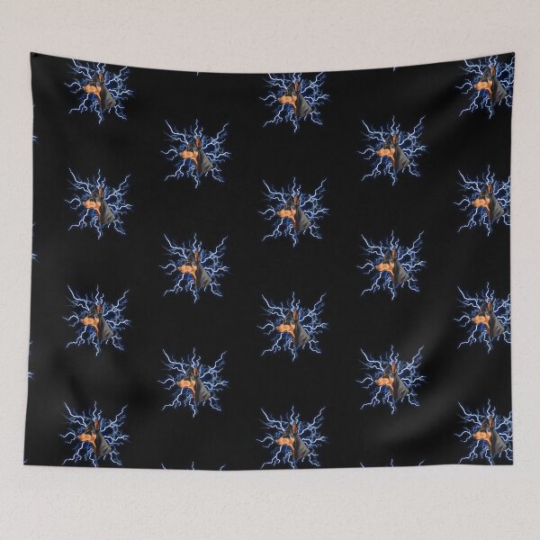Item preview, Doberman Amazing Dog T-Shirt Thunderstorm Lightning Blue designed and sold by Mypieceofspace.
