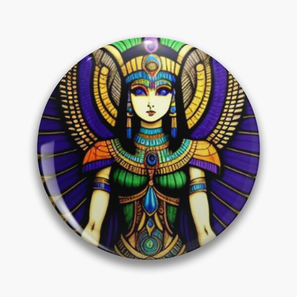 Item preview, Abstract Egyptian Art Isis designed and sold by TheDarkWardrobe.
