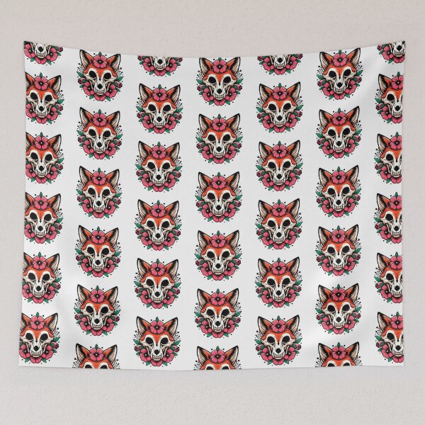 Item preview, Fox Skull Flower designed and sold by Designowner.