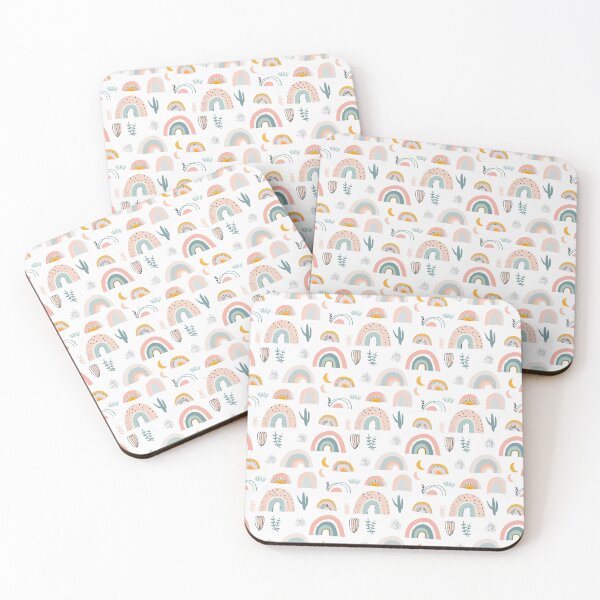 Item preview, Rainbow Nursery Pattern designed and sold by CleverboyDsgns.