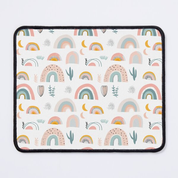 Item preview, Rainbow Nursery Pattern designed and sold by CleverboyDsgns.
