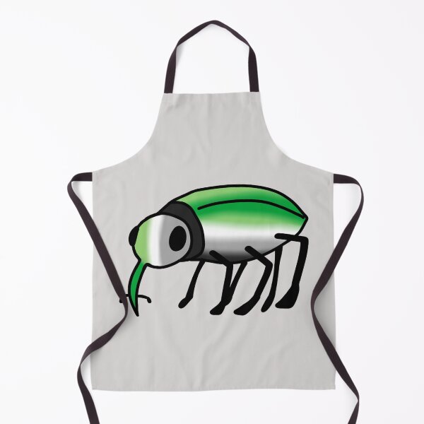 Item preview, Pride Flag Aromantic Weevil Beetle designed and sold by doodledont.
