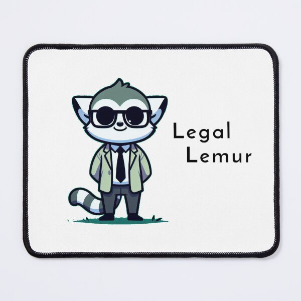 Item preview, Legal Lemur designed and sold by Fin-Animals.